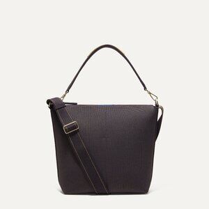 Rothy's Mini Zip Bucket in Ink & Ivory